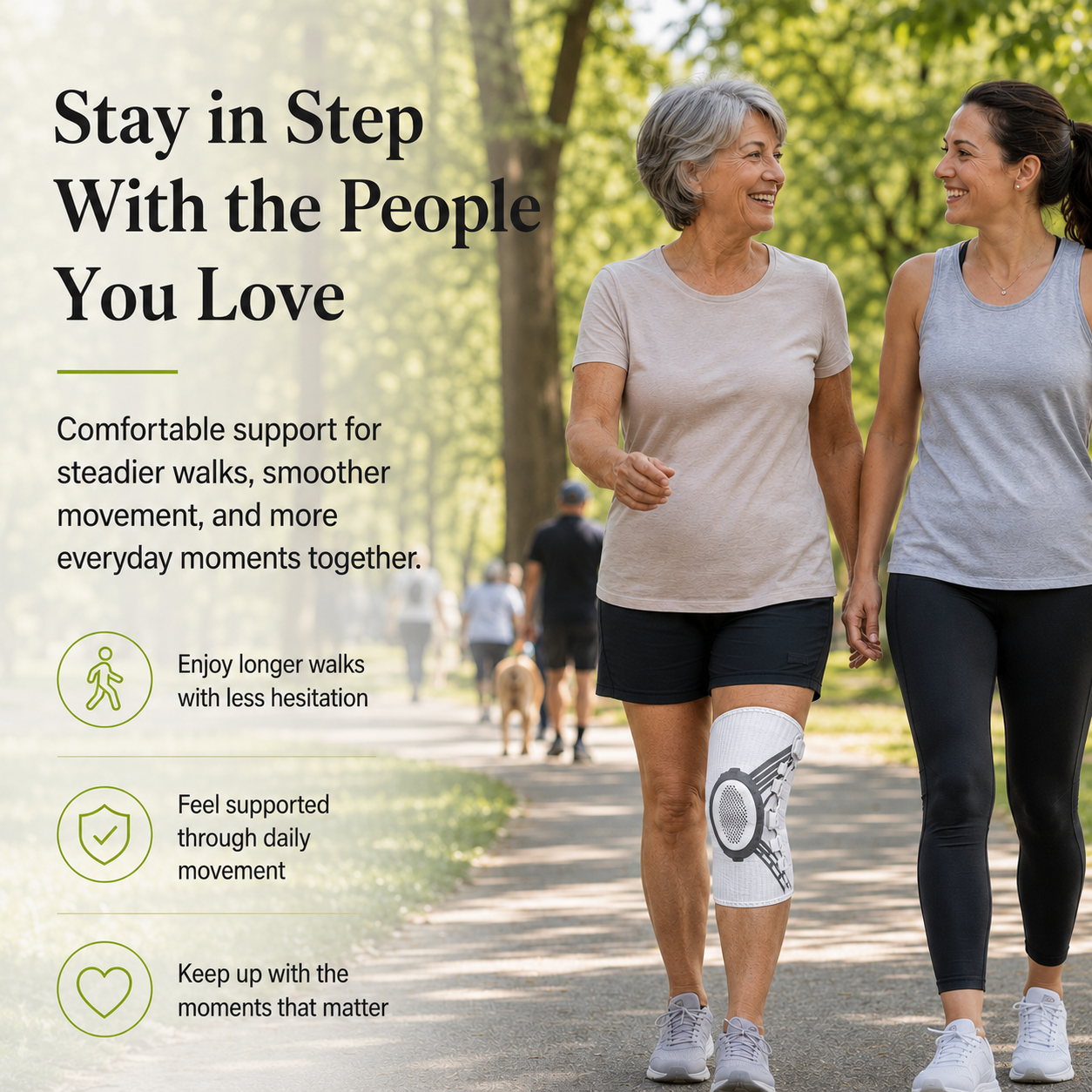 OnHealthWay™ DialFit Knee Support