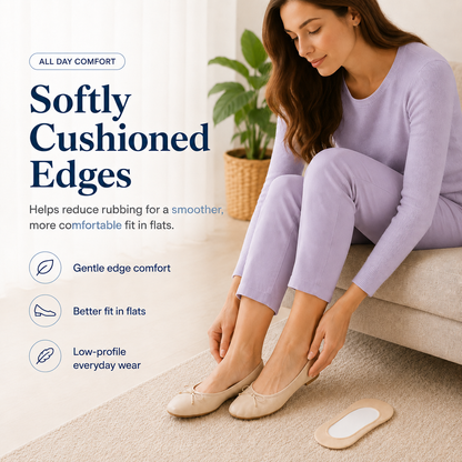 OnHealthWay™ StepSoft Forefoot Insoles — 3 Pair Pack