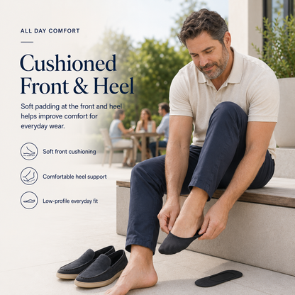 OnHealthWay™ StepSoft Forefoot Insoles — 3 Pair Pack