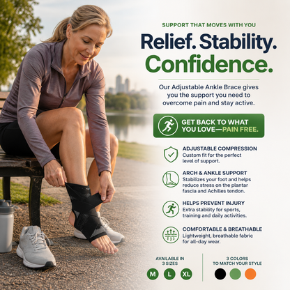 OnHealthWay™ FlexLock Ankle Support — 2 Pack