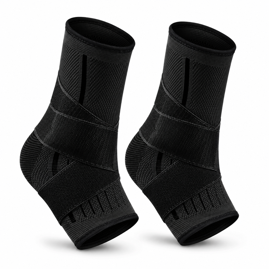 FlexLock wraparound ankle support system