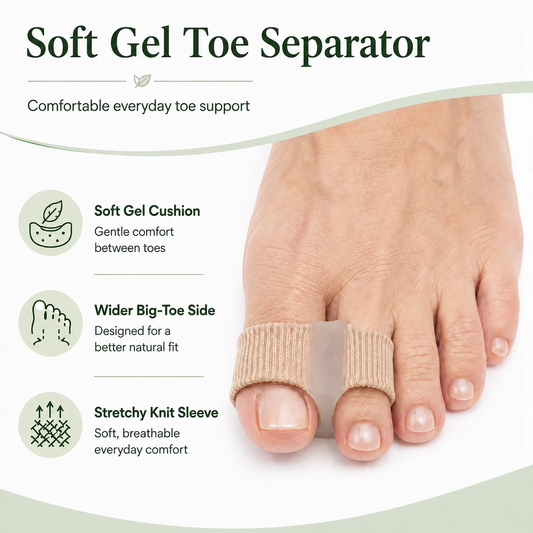 Soft Gel Toe Separator