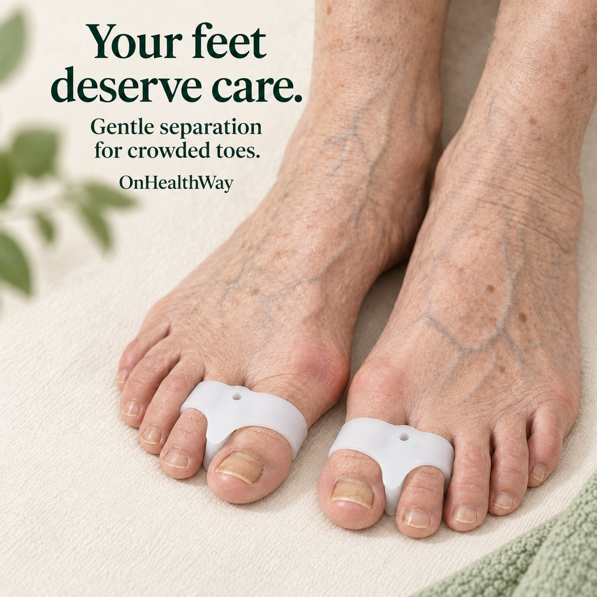 
Two-Loop Gel Toe Separator